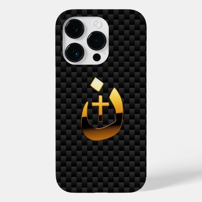 Christlicher Solidaritätsverbund der Nazarene Case-Mate iPhone 14 Pro Hülle (Rückseite)