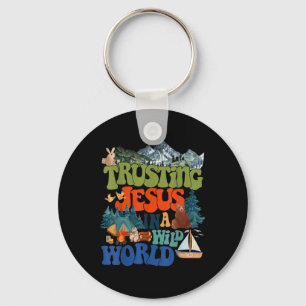 Christlicher Sommer True North Vbs 2025 Trusting J Schlüsselanhänger