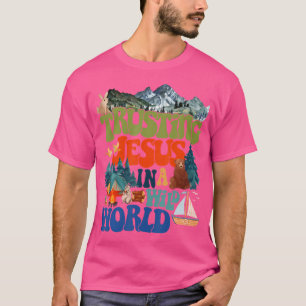 Christlicher Sommer True North Vbs 2025 Trusting J T-Shirt