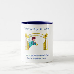 Christlicher Spaß Zweifarbige Tasse