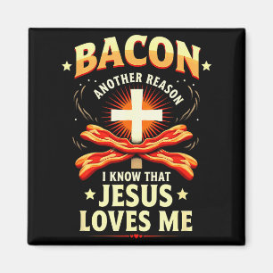 Christlicher Speck Grund, warum ich weiß, dass Jes Magnet