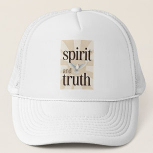 Christlicher Trucker-Hut 'Geist und Wahrheit' Truckerkappe