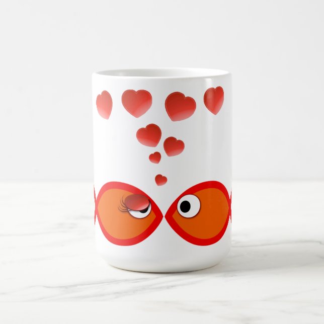 Christlicher Valentine orange v2 Kaffeetasse (Mittel)