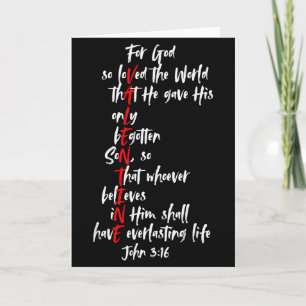 Christlicher Valentinstag Bibelvers Jesus Johannes Karte