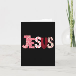 Christlicher Valentinstag Jesus Religiöses Valenti Karte