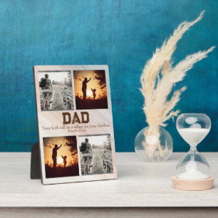 Christlicher Vater Persönliches Geschenk Fotoplatte