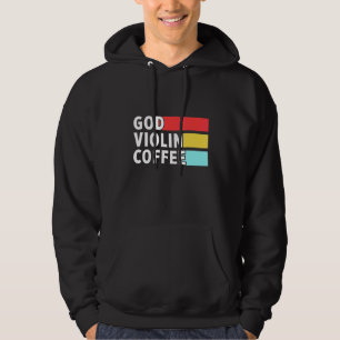 Christlicher Violinist Church Worship Violin Playe Hoodie