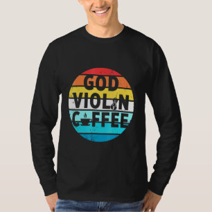 Christlicher Violinist Church Worship Violin Playe T-Shirt
