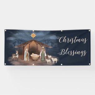 Christlicher Weihnachtsbanner Banner