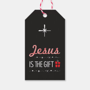 Christlicher Weihnachtsgeschenk-Umbau Jesus ist- Geschenkanhänger