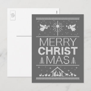Christlicher Weihnachtssüßer Frohe Weihnachten