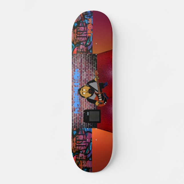 Christlicher Wortführer Skateboard (Vorderseite)