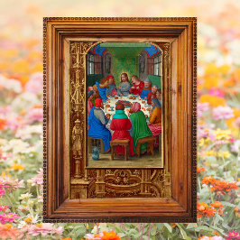 Christliches Abendmahl Jesus Eucharist das Osterfe Poster