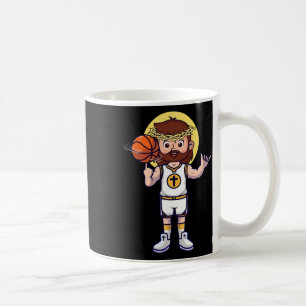 Christliches Basketball Jesus Christus Basketball Kaffeetasse