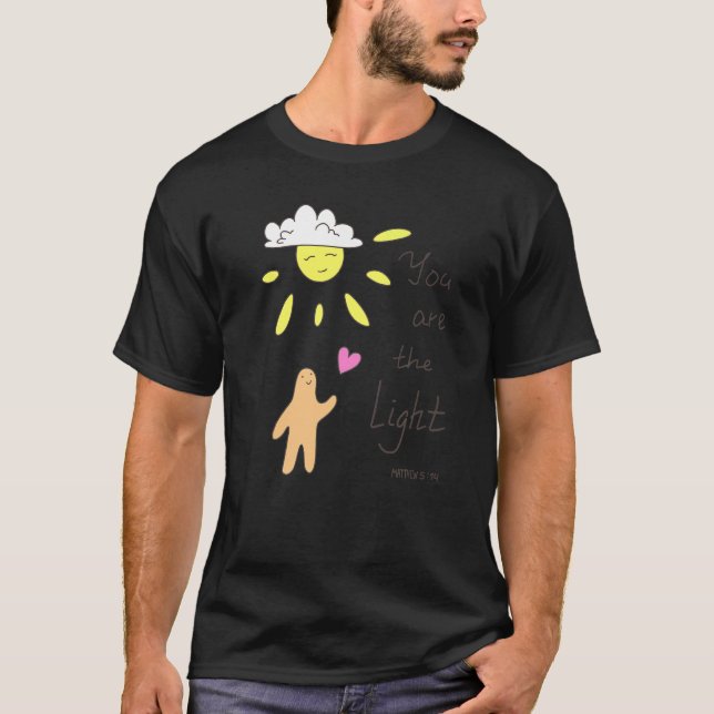 Christliches Bibelangebot Matthew 514 Sie sind die T-Shirt (Vorderseite)