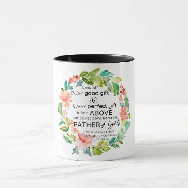 Christliches Bibelsprichwort Tasse (Zentrum)