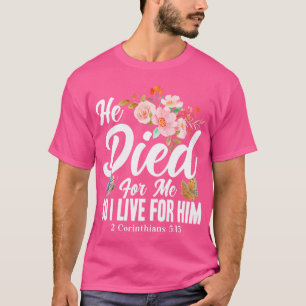 Christliches Bibelverse 2 Korinther 515 Blume, abe T-Shirt