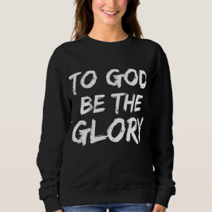 Christliches Bibelversprechen Zitat für den Mensch Sweatshirt
