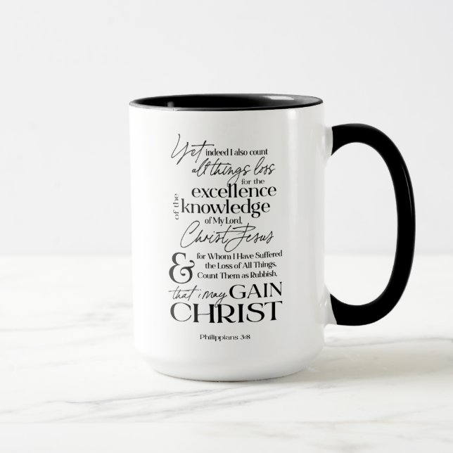 Christliches Biokotierspiel Tasse (Rechts)