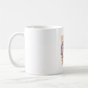 Christliches Blumen Glauben Zitat Vintage-Shirt-De Kaffeetasse