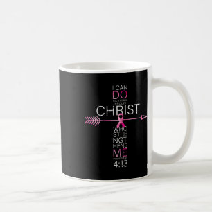 Christliches Brustkreuz religiöser Bibelvers Kaffeetasse