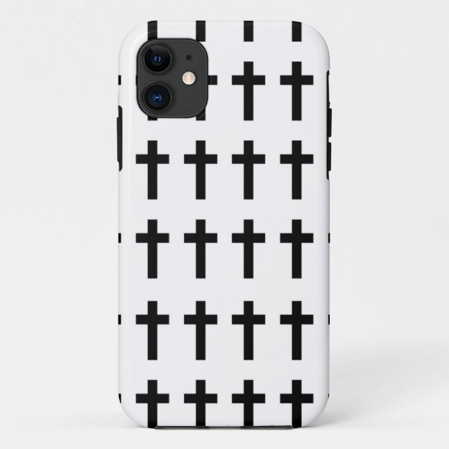 Christliches Chic-Muster Case-Mate iPhone Hülle (Rückseite)