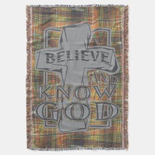 Christliches Christkreuz im Steingrauen T - Shirt Decke