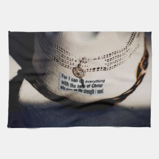 Christliches Cowboy-Küchen-Tuch Geschirrtuch