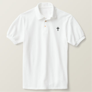 Christliches Cross-Logo Angepasst Polo