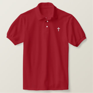 Christliches Cross-Logo Angepasst Polo