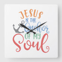 Christliches Design Jesus ist der Anker meines Sou