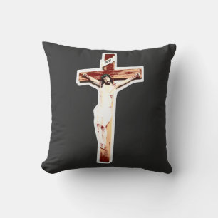 Christliches Emblem Christus Kissen