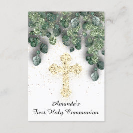 Christliches Erlebnis der ersten heiligen Kommune Einladung