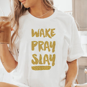 Christliches Erwachen, Beten, Siegen T-Shirt