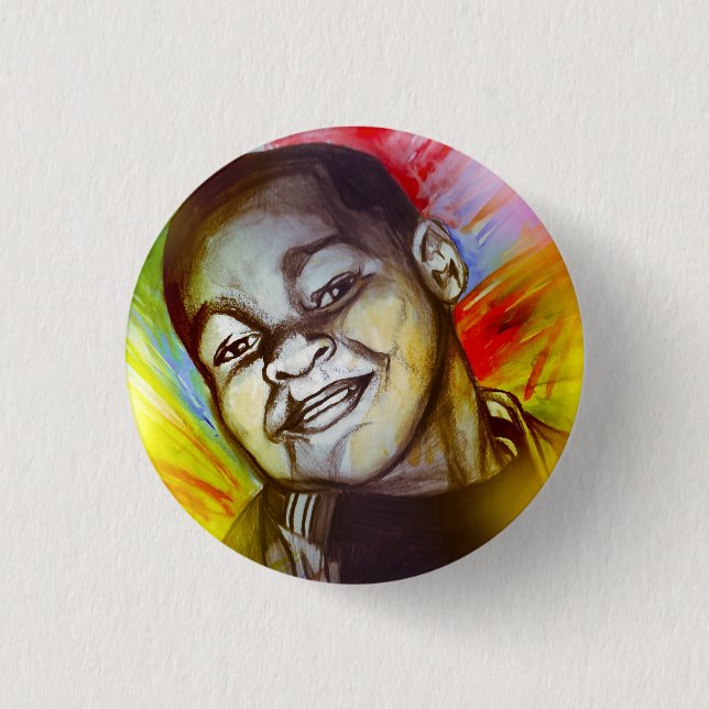 Christliches Ferguson #1 Button (Vorderseite)