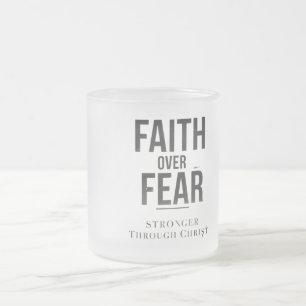 Christliches Fitness-Shirt   Glaube Überwindet Ang Mattglastasse