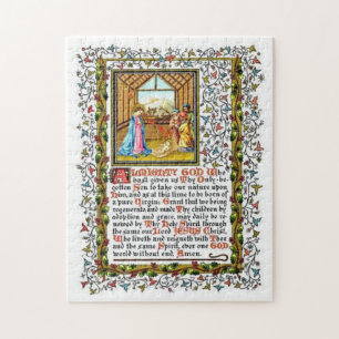 Christliches Gebet mit Weihnachten