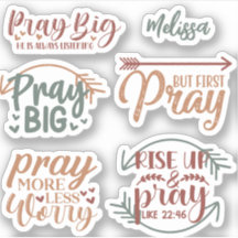Christliches Gebet Moderne Typografie Gebetskizzen