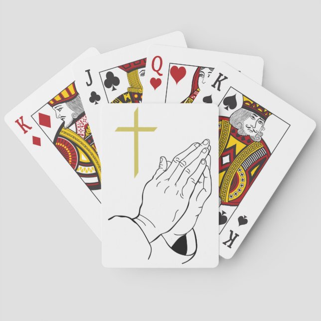 Christliches Gebet Spielkarten (Rückseite)