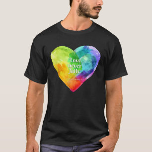 Christliches Gerät für die Liebe von Frauen Versag T-Shirt