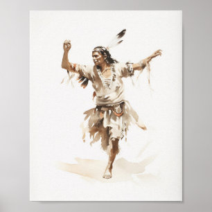 Christliches Geschenk - Boho Art - Jesus Wine Poster