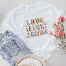 Christliches Geschenk, Christliches Shirt, Liebe w