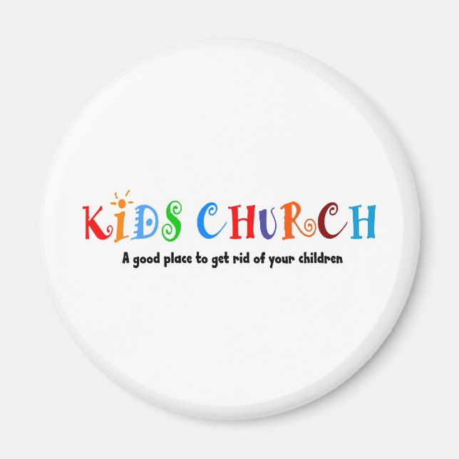 Christliches Geschenk der Kinderkirche Magnet (Vorne)