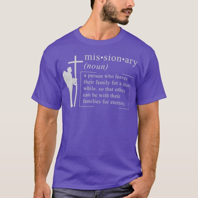 CHRISTLICHES Geschenk für Missionare T-Shirt (Vorderseite)