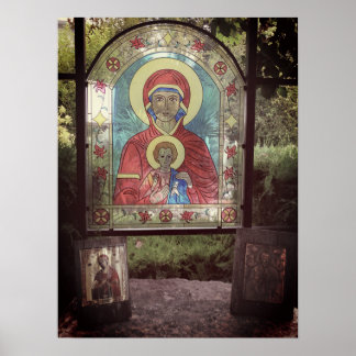 Christliches Geschenk, Orthodox Art Foto Poster