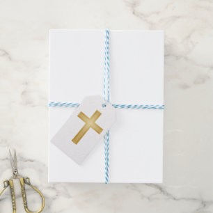 Christliches Goldkreuz Geschenkanhänger