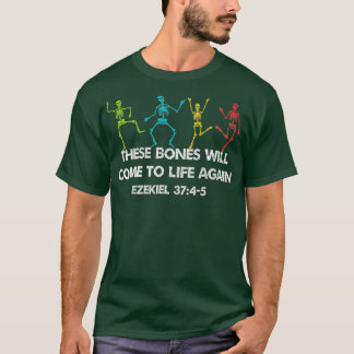 Christliches Halloween-Kirchenkreuz T-Shirt