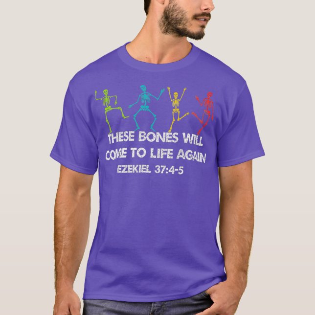 Christliches Halloween-Kirchenkreuz T-Shirt (Vorderseite)