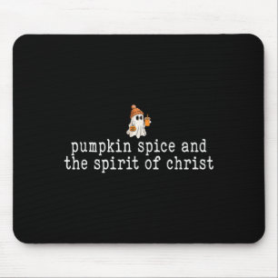 Christliches Halloween Süßer Geist Kürbisgewürz Gl Mousepad