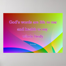 Christliches Healthebelposter